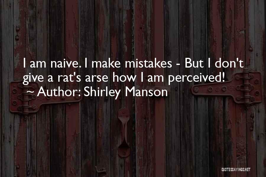 Rats Quotes By Shirley Manson