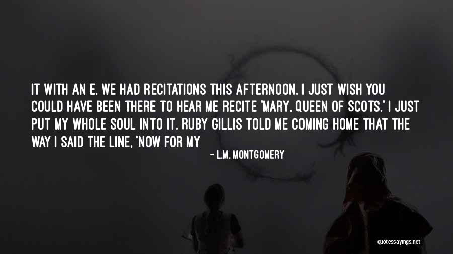 Rattenberg Baseball Quotes By L.M. Montgomery Rattenberg Baseball Quotes By L.M. Montgomery