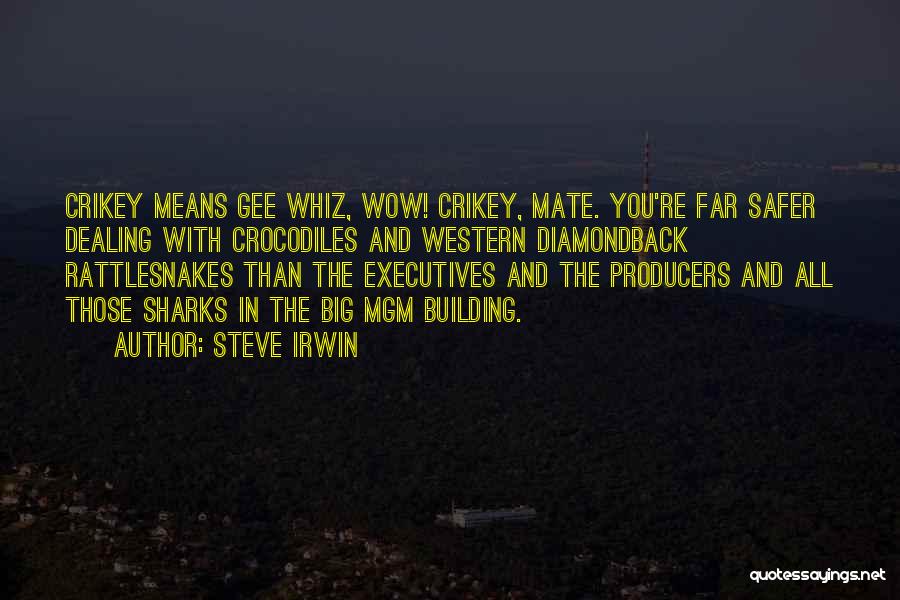 Rattlesnakes Quotes By Steve Irwin