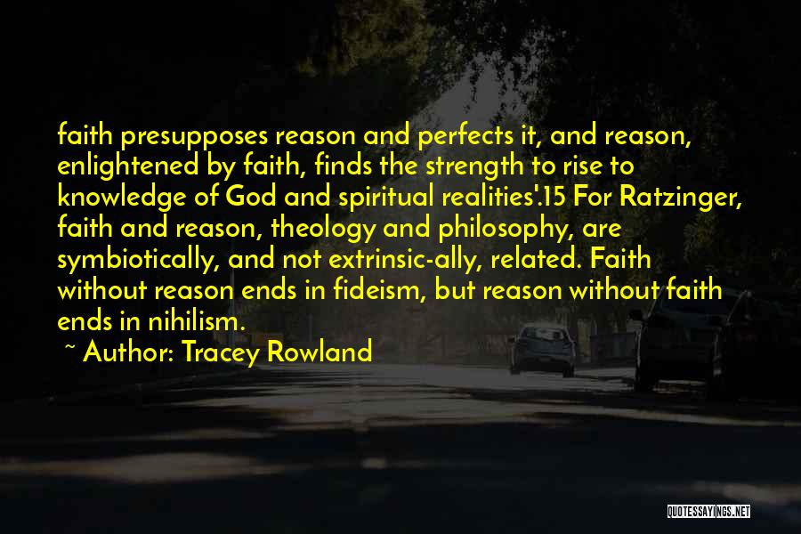 Ratzinger Quotes By Tracey Rowland