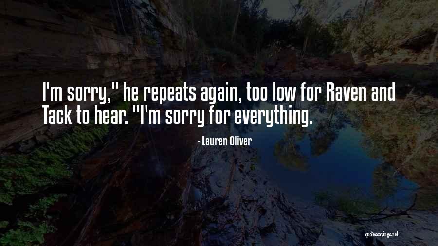 Raven By Lauren Oliver Quotes By Lauren Oliver Raven By Lauren Oliver Quotes By Lauren Oliver