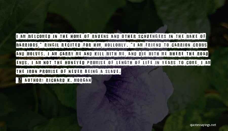 Ravens And Crows Quotes By Richard K. Morgan