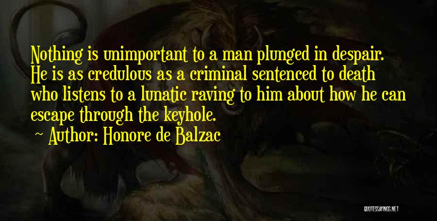 Raving Quotes By Honore De Balzac