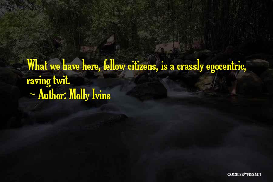 Raving Quotes By Molly Ivins