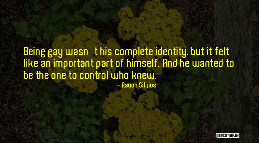 Ravon Silvius Quotes 736308