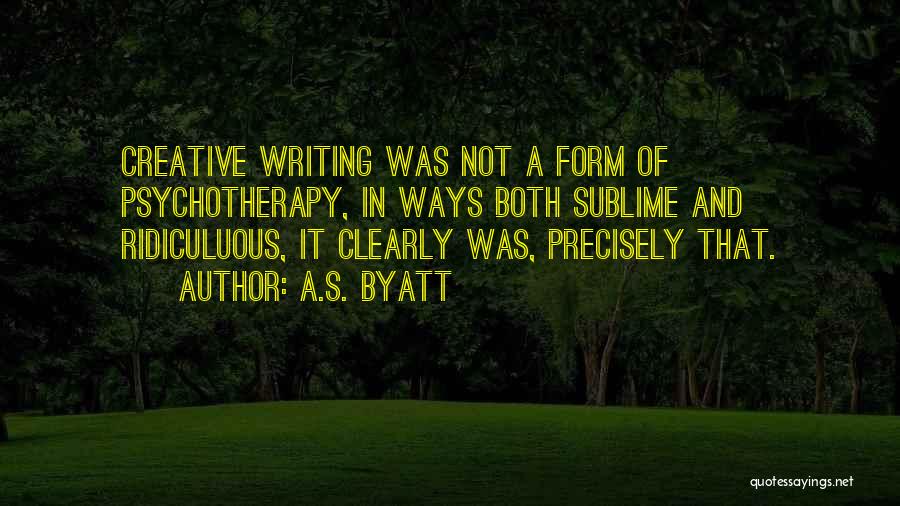 Raw Book Quotes By A.S. Byatt