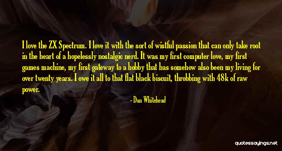 Raw Love Quotes By Dan Whitehead