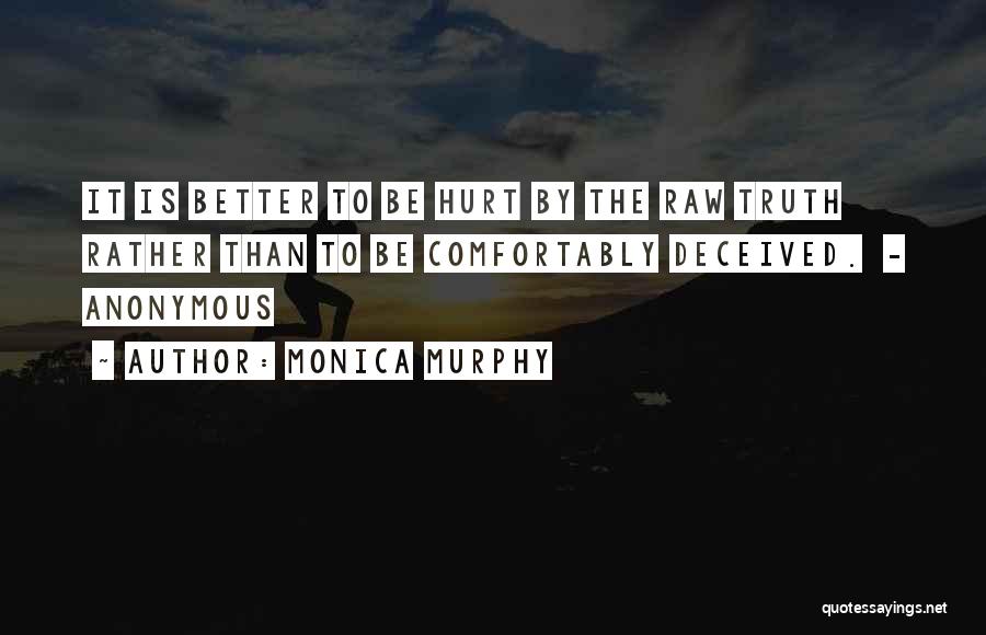 Raw Truth Quotes By Monica Murphy