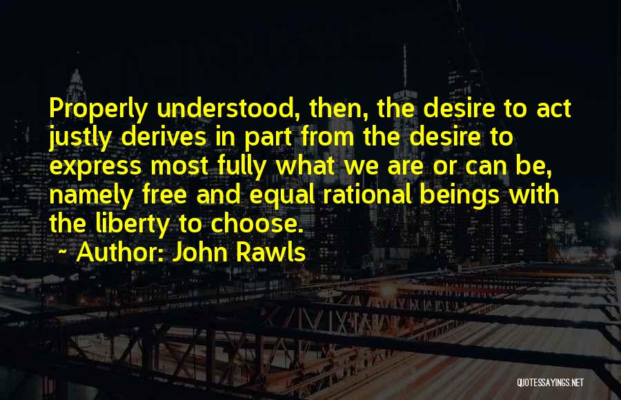 Rawls Quotes By John Rawls