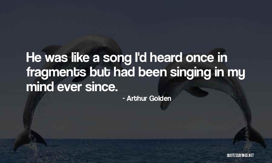 Rawnie Ruegner Quotes By Arthur Golden Rawnie Ruegner Quotes By Arthur Golden