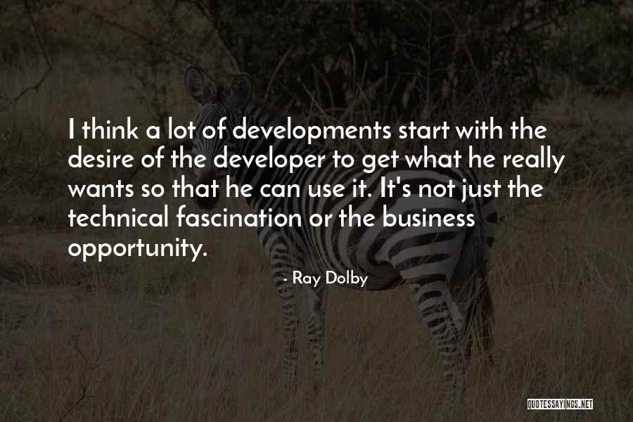 Ray Dolby Quotes 1859108 Ray Dolby Quotes 1859108