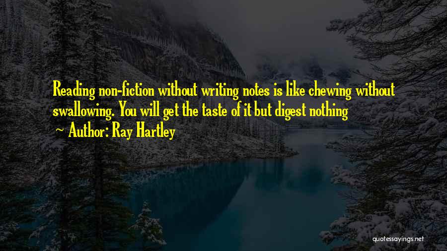 Ray Hartley Quotes 875409