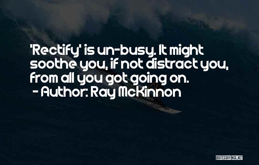 Ray McKinnon Quotes 501762