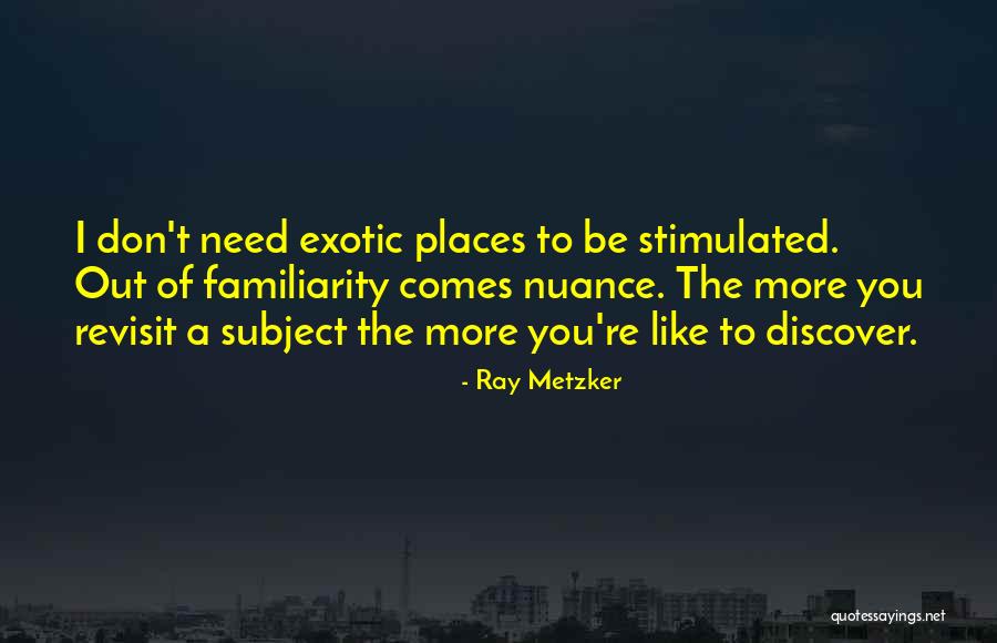 Ray Metzker Quotes 1297424