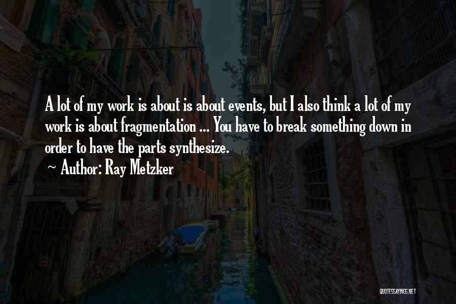 Ray Metzker Quotes 1458879