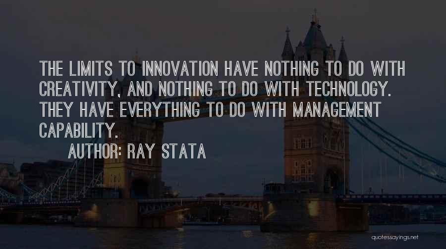 Ray Stata Quotes 208315