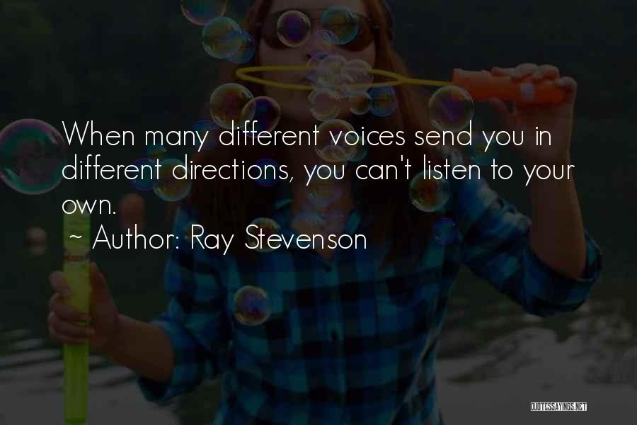 Ray Stevenson Quotes 1833326