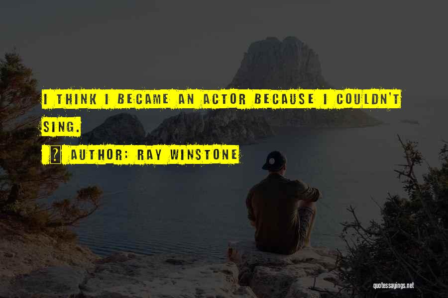 Ray Winstone Quotes 468474