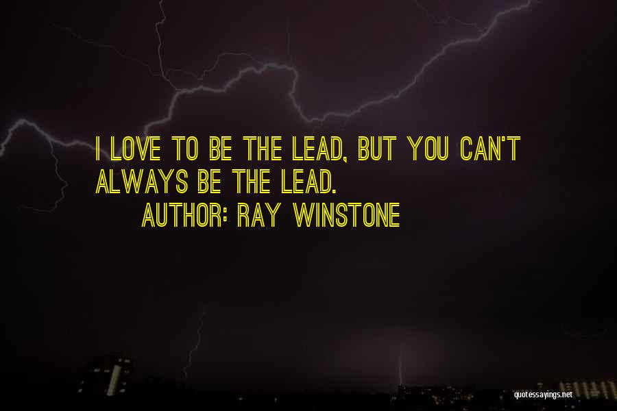 Ray Winstone Quotes 490032