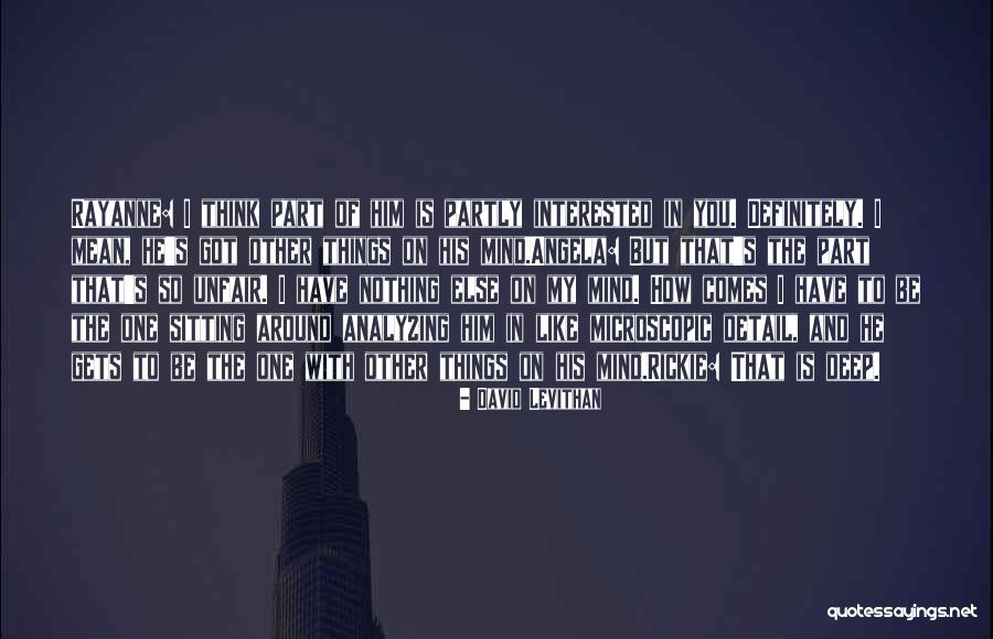 Rayanne Quotes By David Levithan Rayanne Quotes By David Levithan
