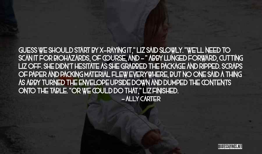 Raying Quotes By Ally Carter Raying Quotes By Ally Carter