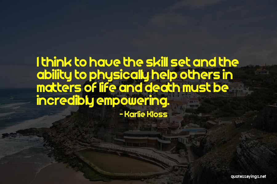 Rayleen Villanueva Quotes By Karlie Kloss Rayleen Villanueva Quotes By Karlie Kloss