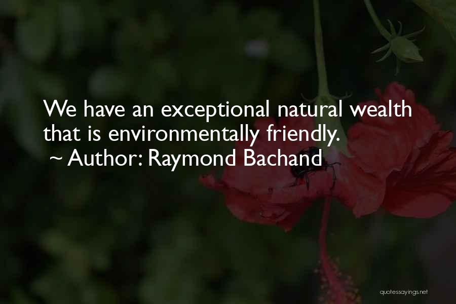 Raymond Bachand Quotes 655659