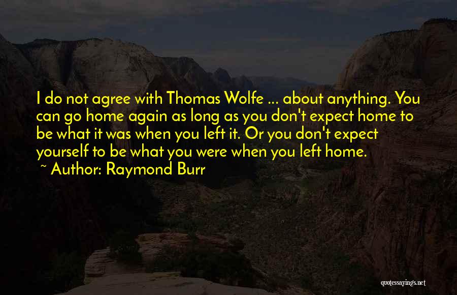 Raymond Burr Quotes 2042890