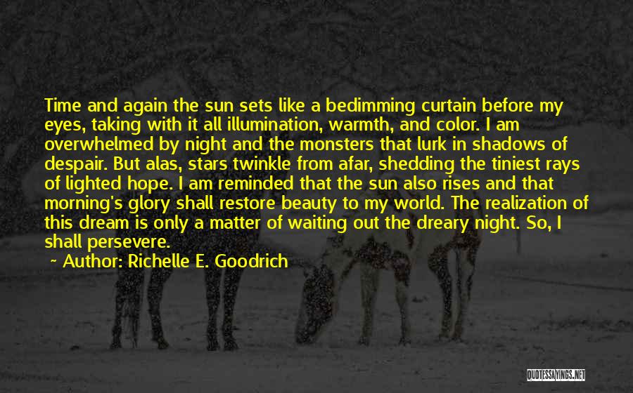 Rays Of Hope Quotes By Richelle E. Goodrich