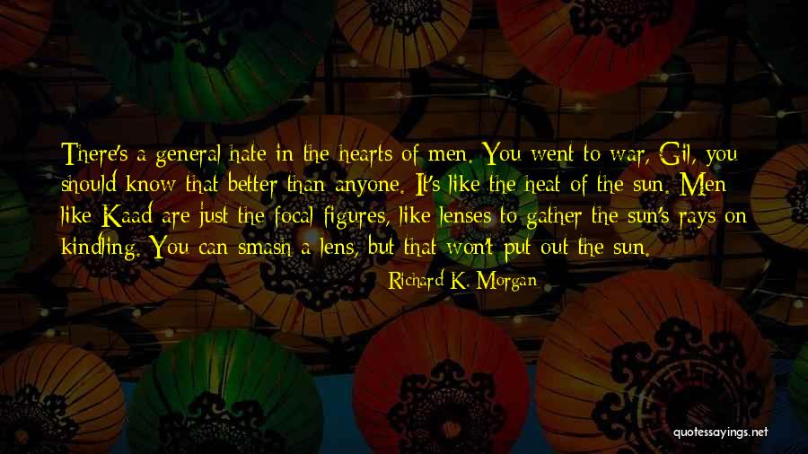 Rays Of Sun Quotes By Richard K. Morgan