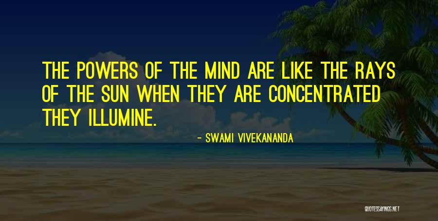 Rays Of Sun Quotes By Swami Vivekananda