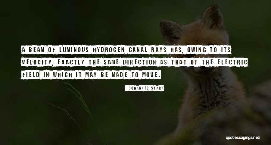Rays Quotes By Johannes Stark Rays Quotes By Johannes Stark