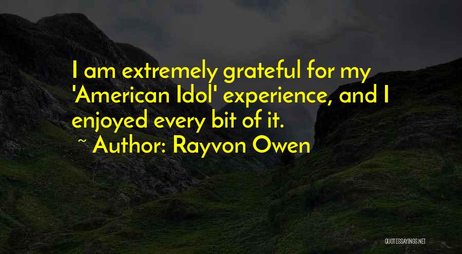 Rayvon Owen Quotes 1495247