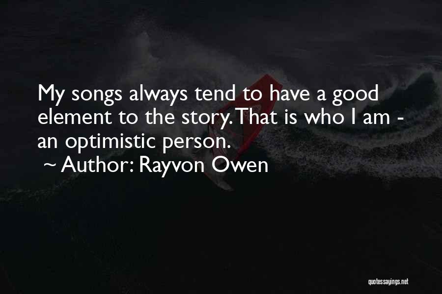 Rayvon Owen Quotes 309744