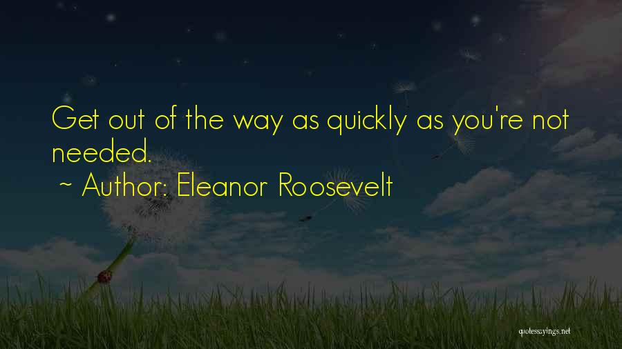 Raz Soos Quotes By Eleanor Roosevelt