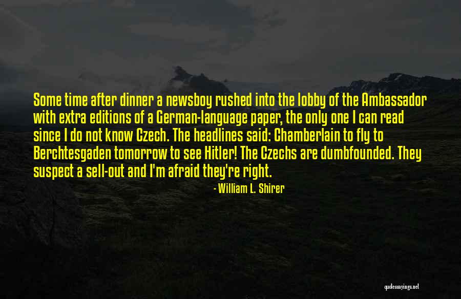 Razgovori O Quotes By William L. Shirer