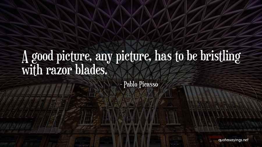 Razors Blades Quotes By Pablo Picasso Razors Blades Quotes By Pablo Picasso
