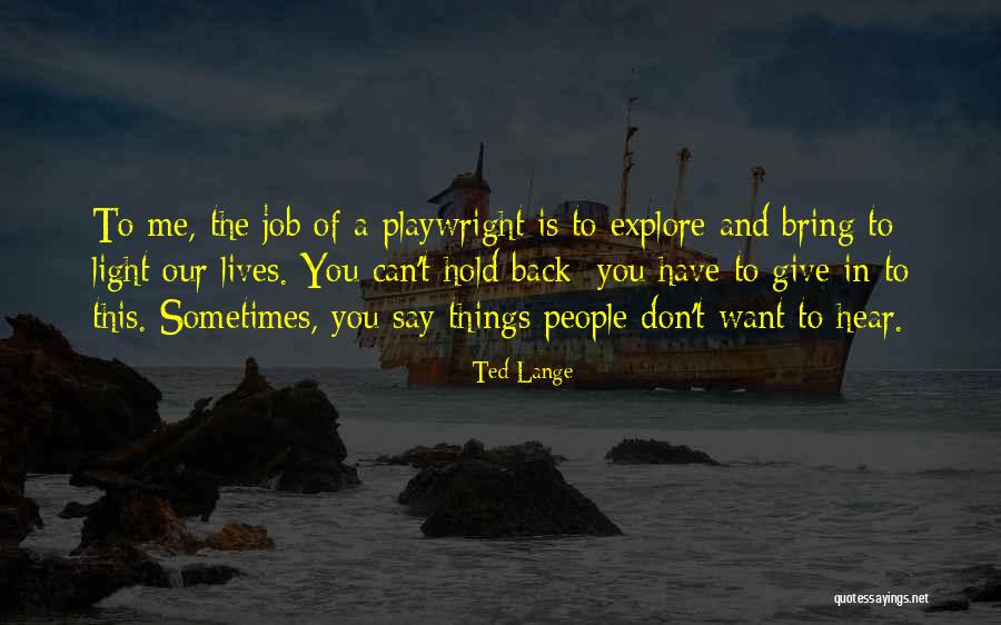 Razzismo In America Quotes By Ted Lange Razzismo In America Quotes By Ted Lange