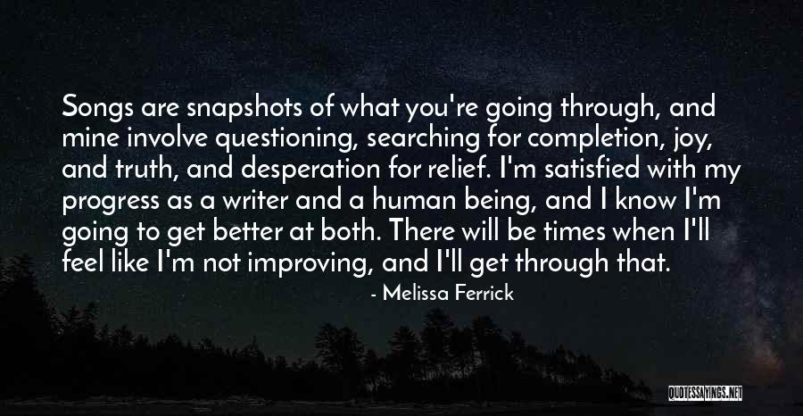 Razzolink Quotes By Melissa Ferrick Razzolink Quotes By Melissa Ferrick