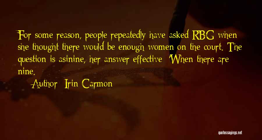 Rbg Quotes By Irin Carmon