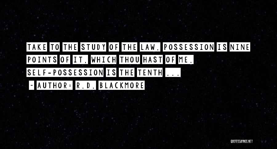 Rd Blackmore Quotes By R.D. Blackmore