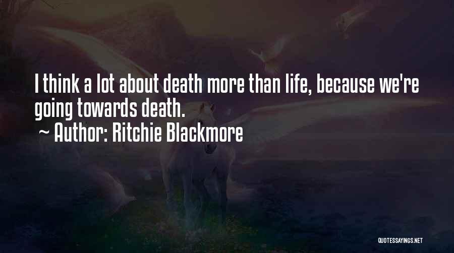 Rd Blackmore Quotes By Ritchie Blackmore