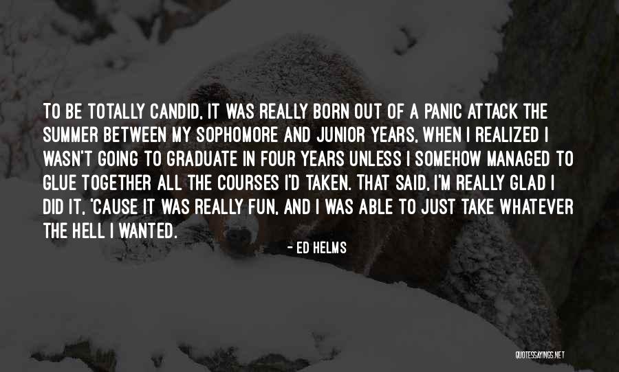 Rd Junior Quotes By Ed Helms