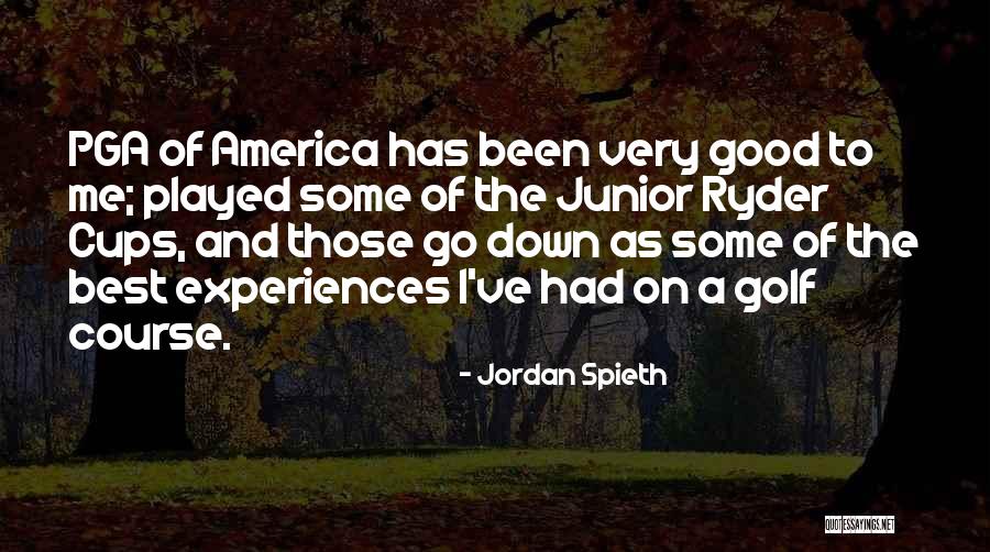 Rd Junior Quotes By Jordan Spieth