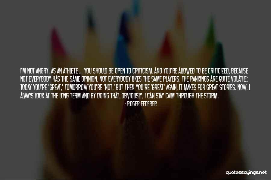 Re Athlete Quotes By Roger Federer Re Athlete Quotes By Roger Federer