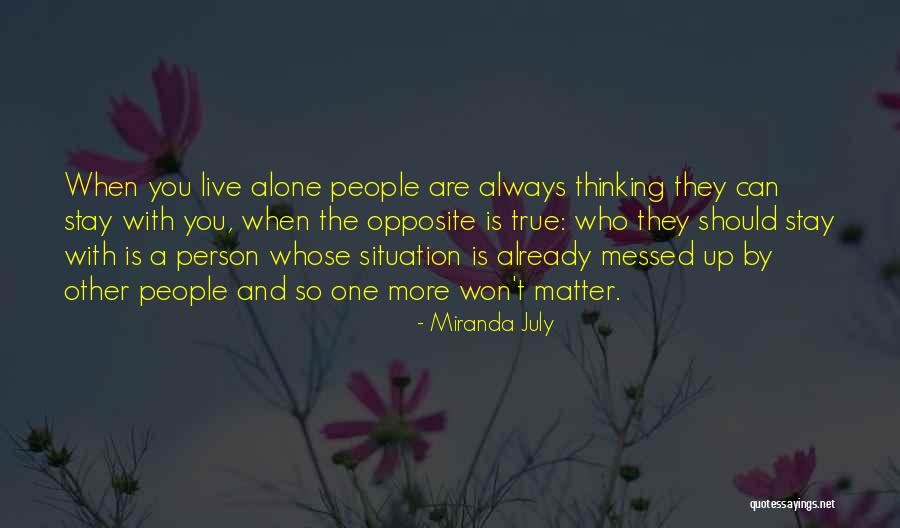 Re Correction Application Quotes By Miranda July