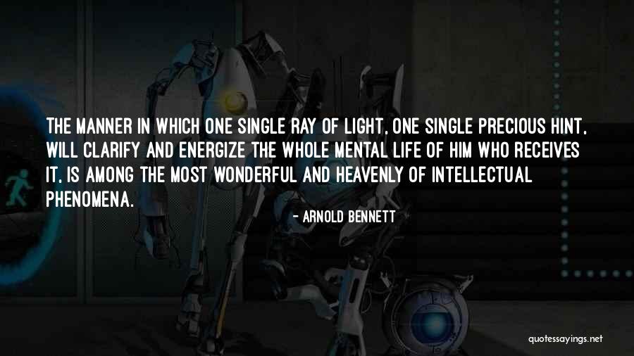 Re Energize Quotes By Arnold Bennett