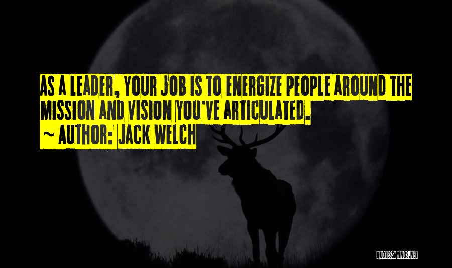 Re Energize Quotes By Jack Welch