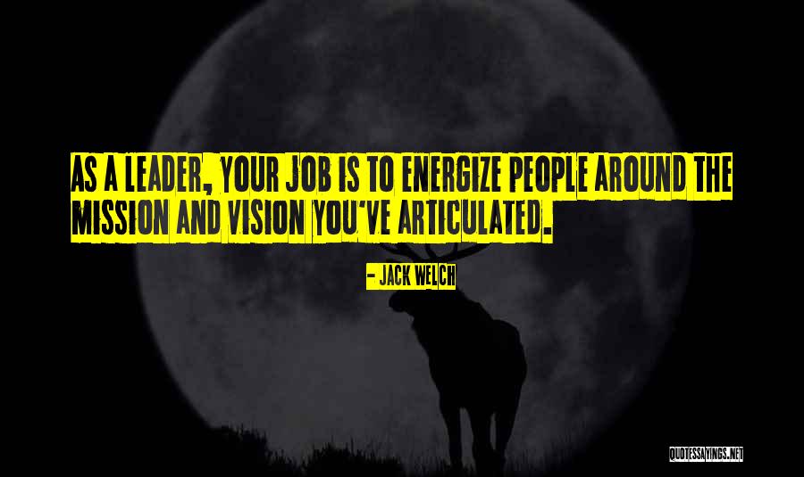 Re Energize Quotes By Jack Welch