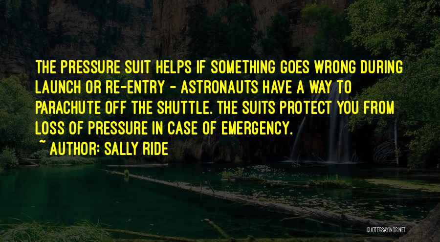 Re Entry Quotes By Sally Ride